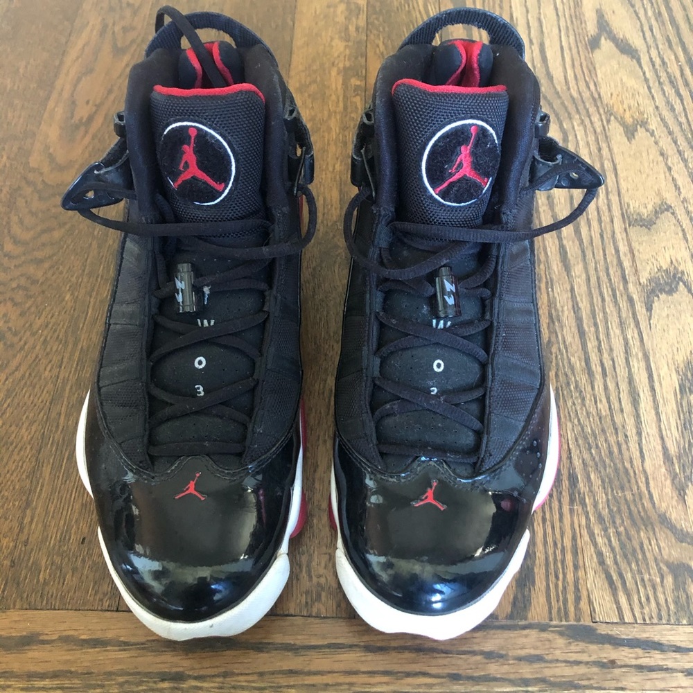 Men’s Jordans Bred six rings